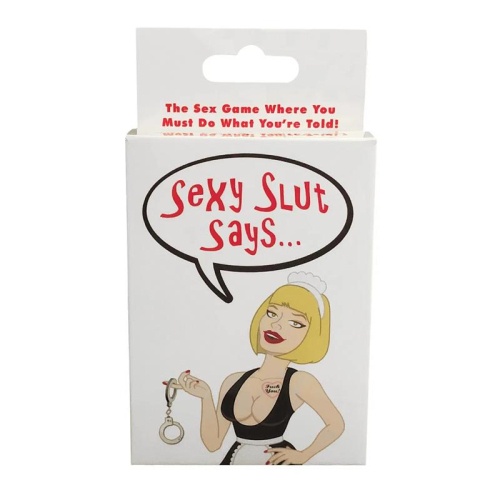 Jogo de Cartas Sexy Slut Says...