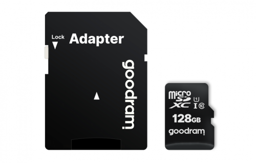 MEM MICRO SD 128GB GOODRAM M1AA CL10 UHS-I+ADAPT