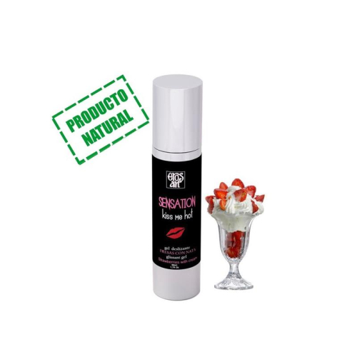 Erosart Lubrificante Sensation Fresas com Nata