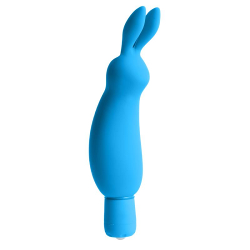 Neon Mini Vibrador Luv Bunne Azul
