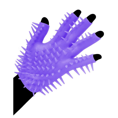 Neon Guante Estimulador Roxo