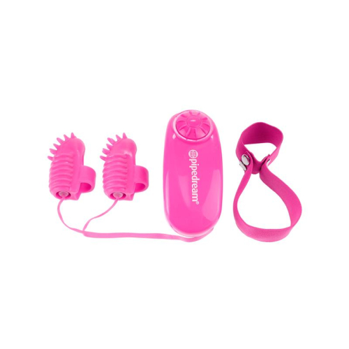 Neon Mini Vibradores para o Dedo Rosa