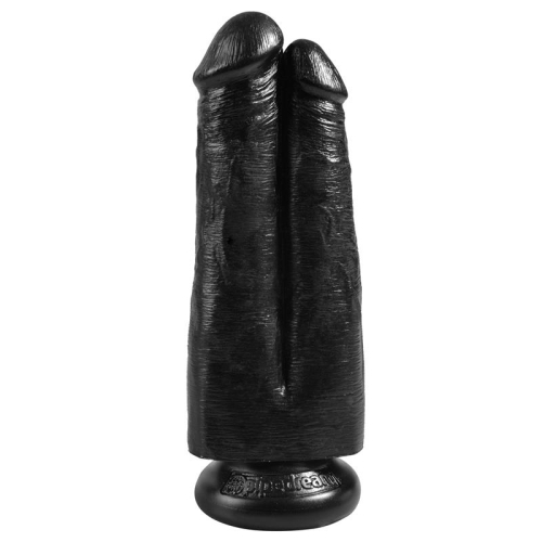 Pénis Duplo Two Cocks One Hole Preto 7
