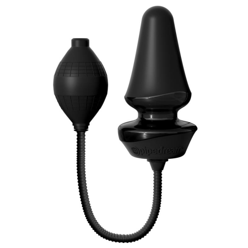 Plug Anal Inflable Cor Preto