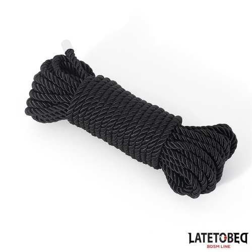 Corda de Bondage 10m Preto