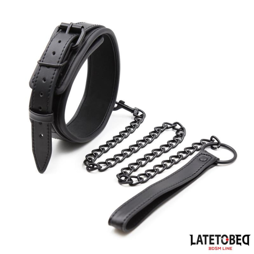 Colar y Cinto Neopreno Preto