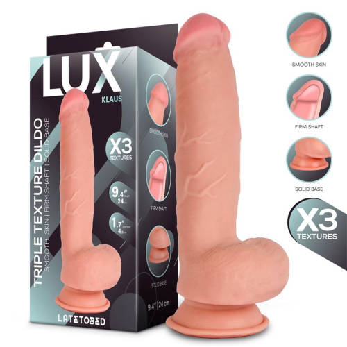 Klaus Dildo Triple Densidad com Testículos 9.4