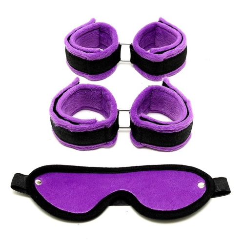 Set de Algemas para Mãos y Pés Púrpura
