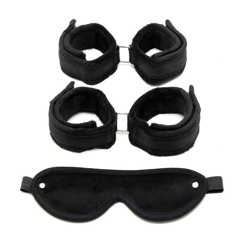 Set de Algemas Mãos y Pés Preto