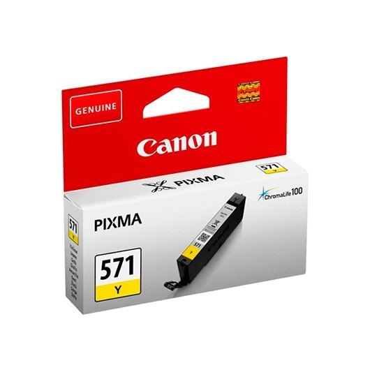 Tinteiro Original CANON CLI-571Y AMARELO