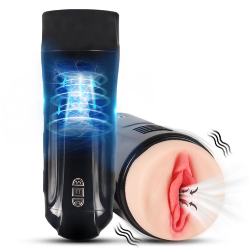 Truda Masturbador Automático Vibración y Sucção Vagina