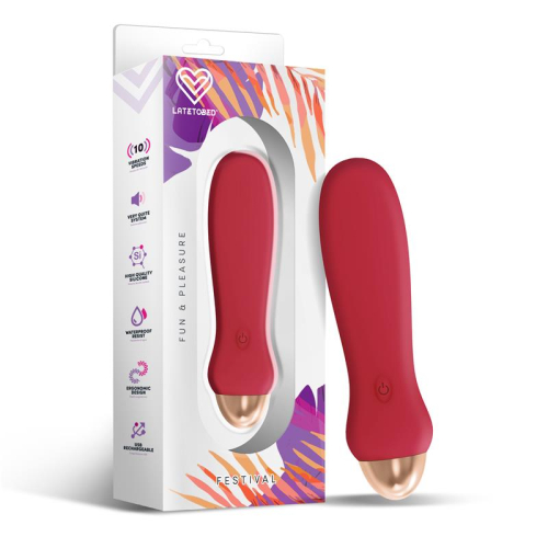Luxo Estimulador 10 Velocidadees Rust Red