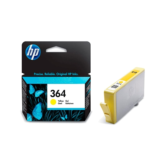 HP 364 Yellow Original Ink Cartridge
