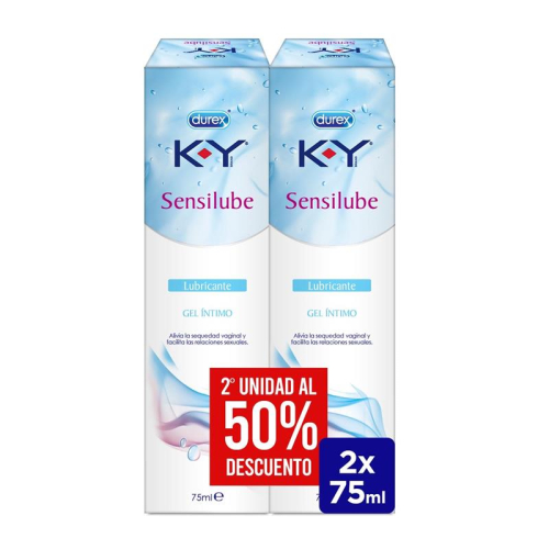 Lubrificante Base Agua Duplo KY Sensilub 75ml