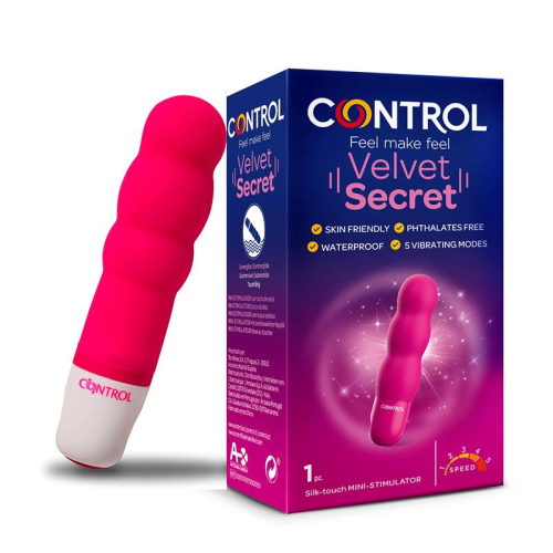 Mini Vibrador Velvet Secret 5 Funçãoes