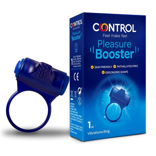 Anel Peniano com vibración Pleasure Booster