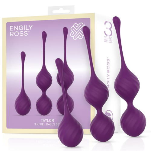 Taylor 2.0 Bolas Kegel Silicone Púrpura