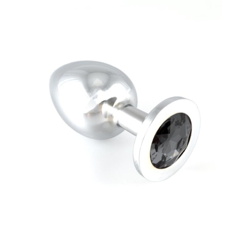 Plug Anal Acero Inoxidable Preto