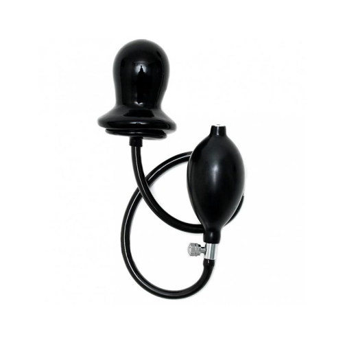 Plug Inflable Preto Látex
