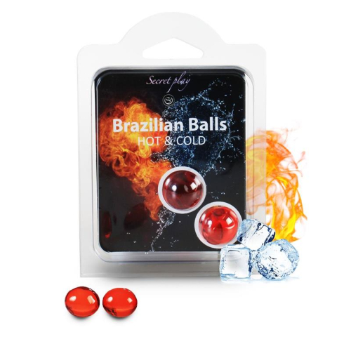 Secret Play Set 2 Brazilian Balls Efecto Hot &Cold