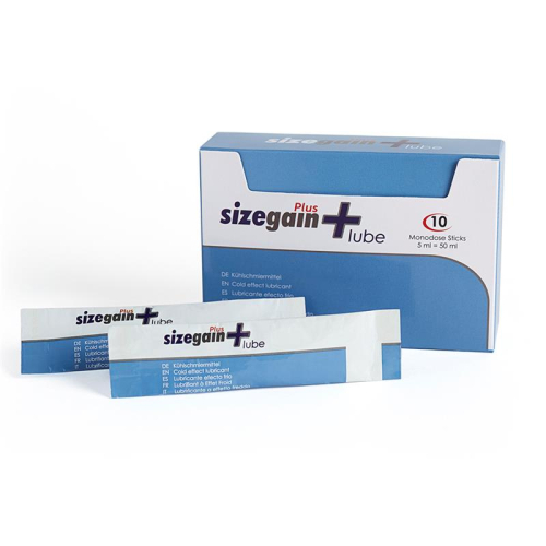 Lubrificante Efecto Frio Sizegain Lube 10 Monodosis 5 ml