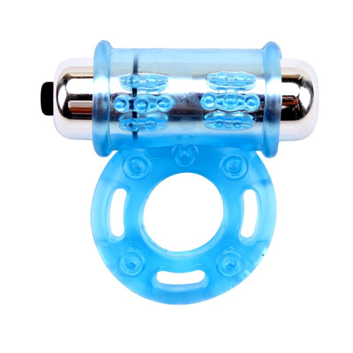 Anel Vibrador para o Pénis Bull Ring Azul