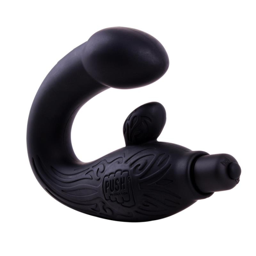 Massajador Prostático Silicone Preto