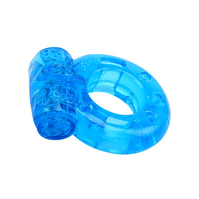 Anel Peniano y Vibração 1.8 cm Azul