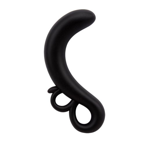 Estimulador Ponto G Two-Finger Silicone Preto