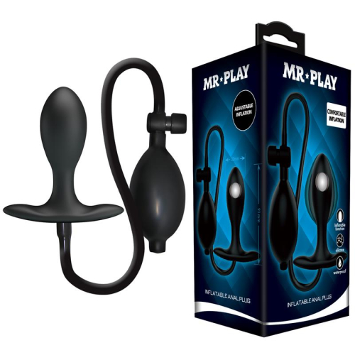 Plug Anal com Inflado y Bola Interna