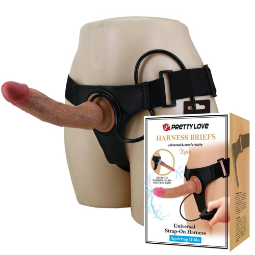 Kyton Arnés com Dildo Função Squirting