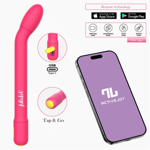 Gentle Estimulador Ponto G com App Rosa
