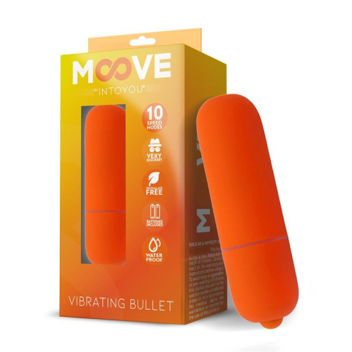 Bala Vibradora 10 Velocidadees Naranja