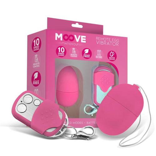 Ovo Vibrador com Control Remoto Mini Rosa