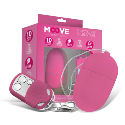 Ovo Vibrador com Control Remoto Tamaño Mediano Rosa