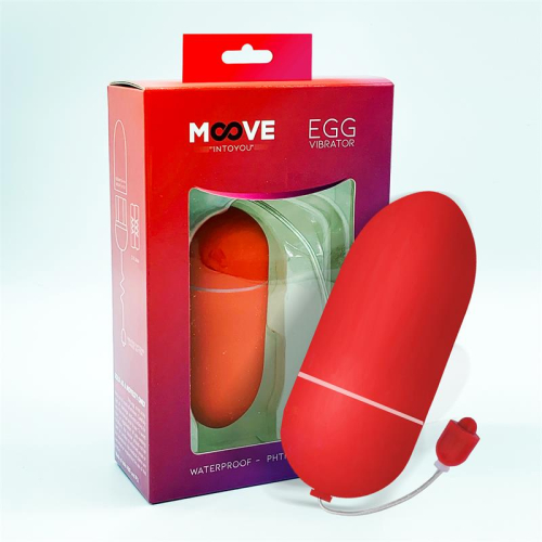 Ovo Vibrador 10 Funçãoes Vermelho
