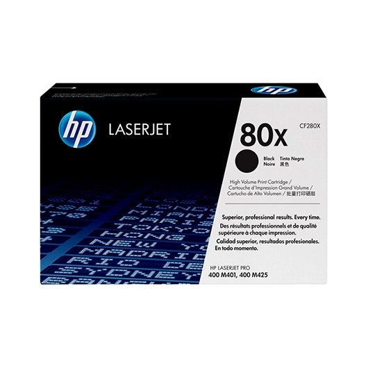 Toner Original HP Laserjet 80X CF280X Preto