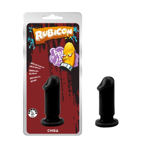 Plug Anal Evil Tamanho S 9 x 3.3 cm Preto