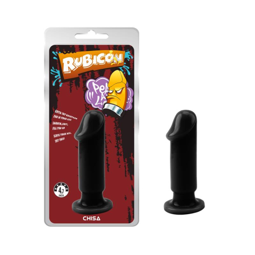 Plug Anal Evil Tamanho M 12.5 x 3.7 cm Preto
