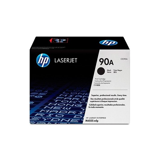 Toner Original HP Laserjet 90A CE390A Preto