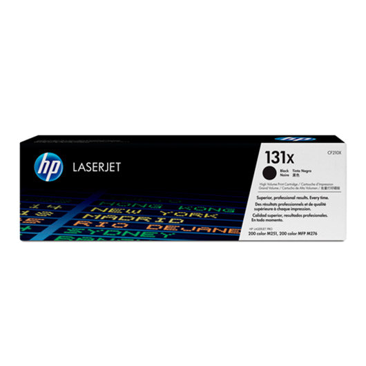 Toner Original HP Laserjet 131X CF210X Preto