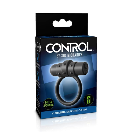 Anel Vibrador Silicone Recargable Control Vibrating C-Ring