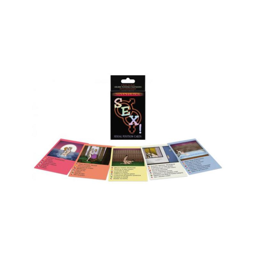 Jogo de cartas Adventurous Sex Card Game (EN ES FR DE RU POR IT CZ)
