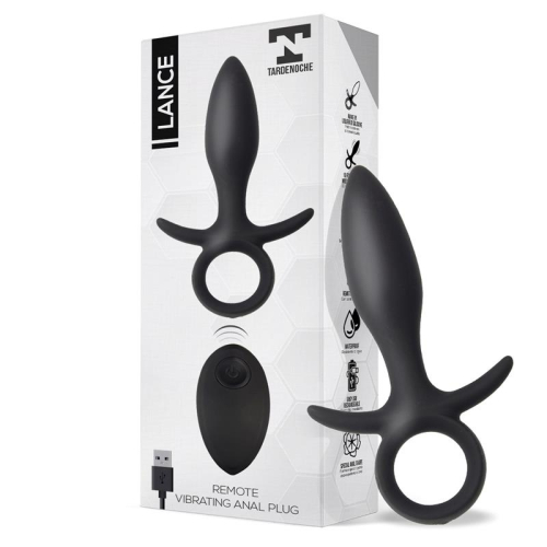 Lance Plug Anal Control Remoto Silicone Liquida USB