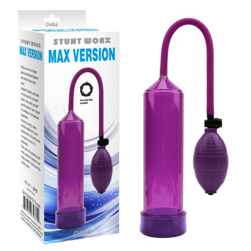Bomba de Sucção para o Pénis MAX Version Purpura