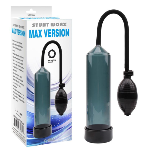 Bomba de Succion para o Pénis MAX Version Preto