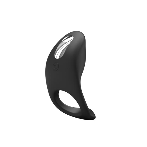 Anel Vibrador Gemma USB Silicone Preto