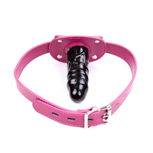 Mordaza de Dildo Ajustable 46-58 cm - Dildo:10 cm