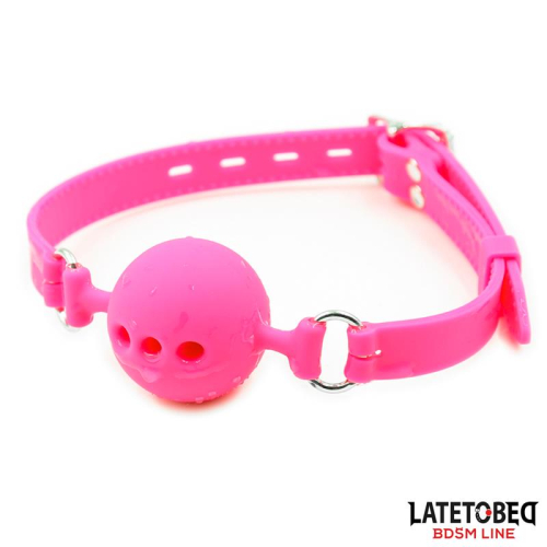 Mordaza Bola Silicone Respirável S - 4 cm