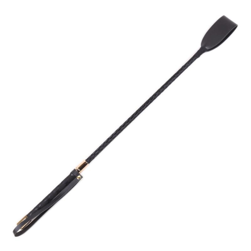 Chicote de Metal Preto e Dorado